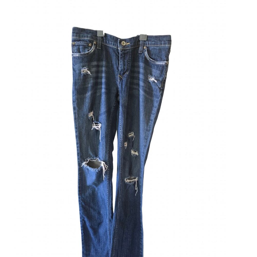 Mossimo Distressed Grunge Denim Jeans Women's Size 7